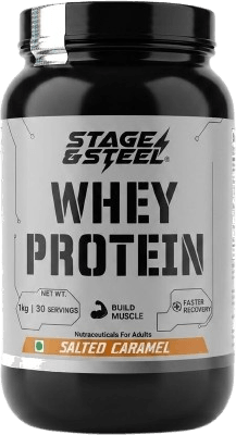 Stage & Steel Whey Protein - Salted Caramel 1kg